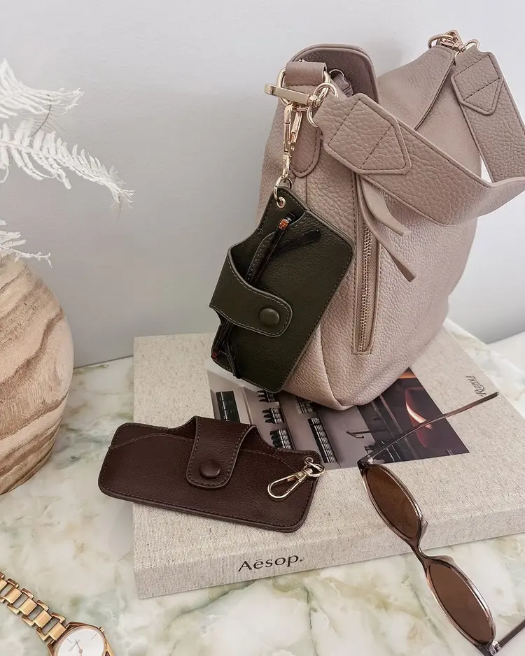 Louenhide Skittle Sunglass Case Olive