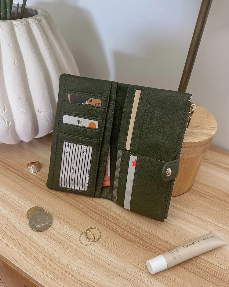 Louenhide Stella Wallet Olive