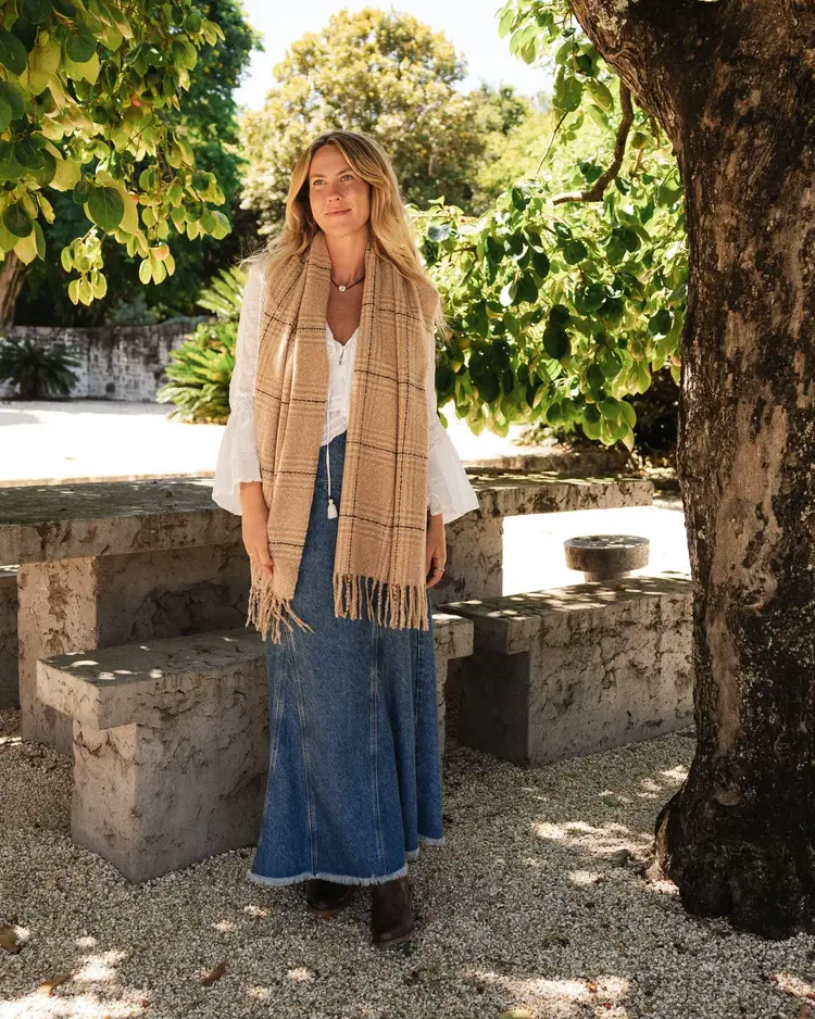 Louenhide Cardiff Scarf Camel