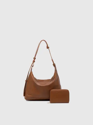 Louenhide Eden Saddle Wallet Saddle Cognac