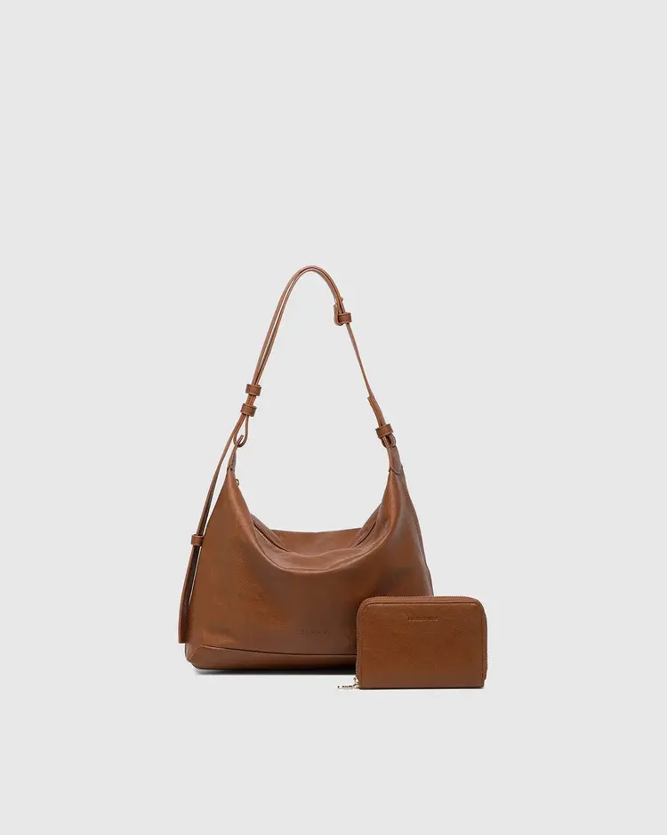 Louenhide Eden Saddle Wallet Saddle Cognac