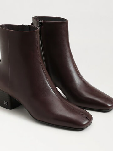 Sam Edelman Paige Ankle Boot Spiced Pecan Leather