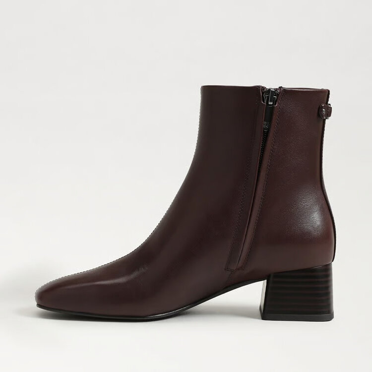 Sam Edelman Paige Ankle Boot Spiced Pecan Leather