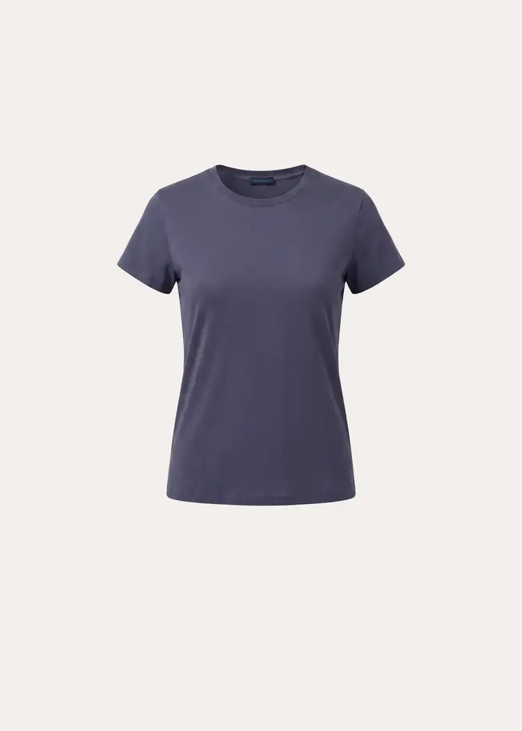 Patrick Assaraf Sublime Pima Cotton Fitted T-Shirt Stardust