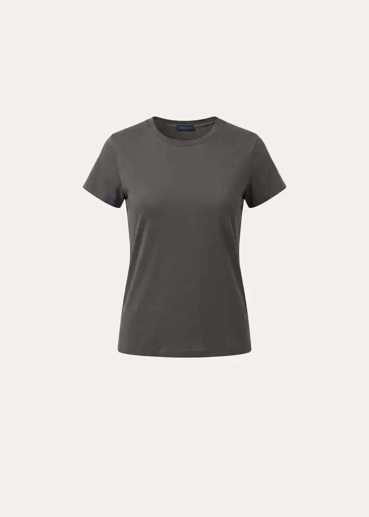 Patrick Assaraf Sublime Pima Cotton Fitted T-Shirt Thyme