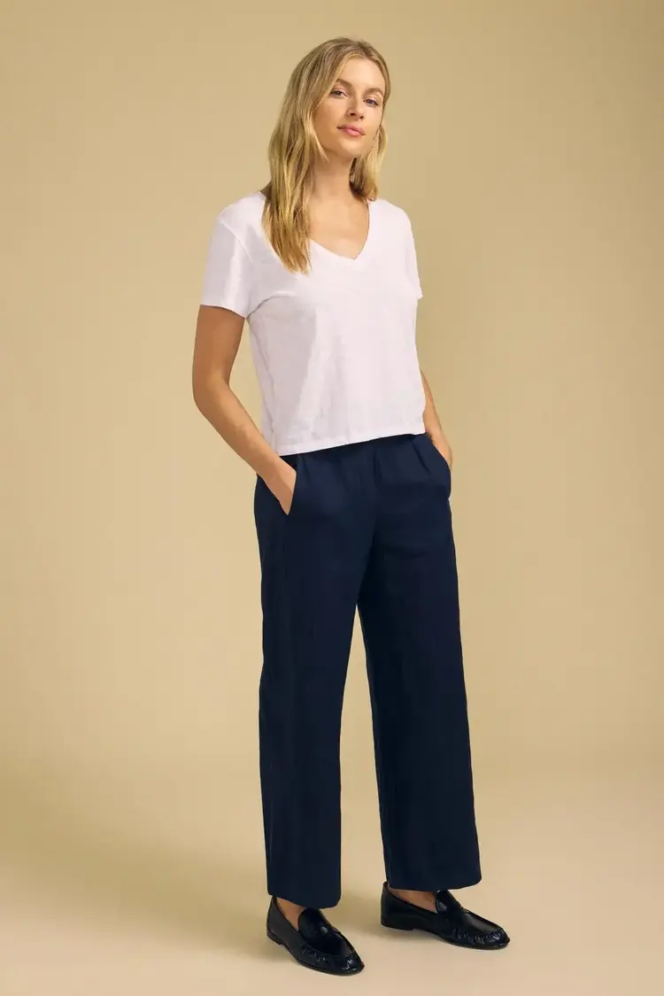 Velvet Elisha Top White