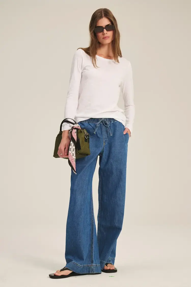 Velvet Lizzie Top White