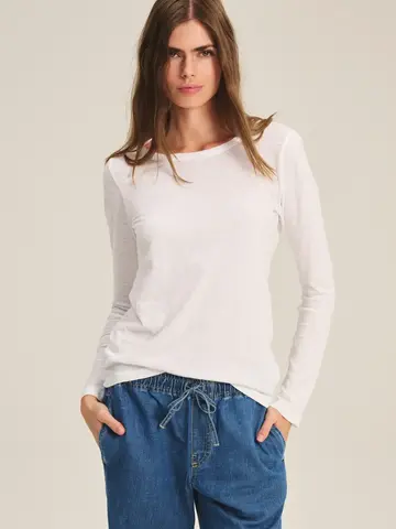 Velvet Lizzie Top White