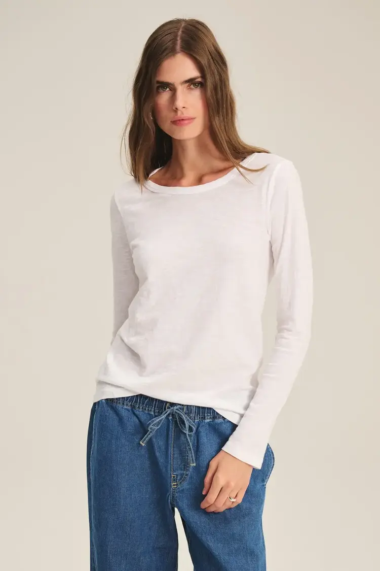 Velvet Lizzie Top White