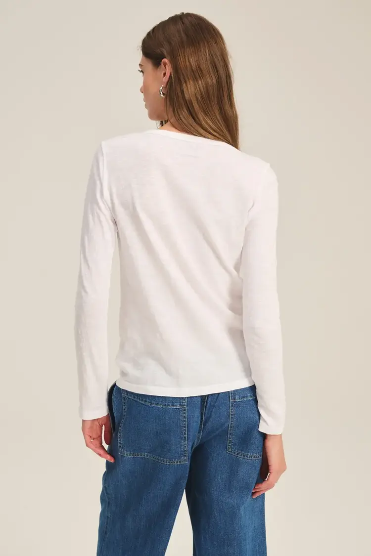 Velvet Lizzie Top White