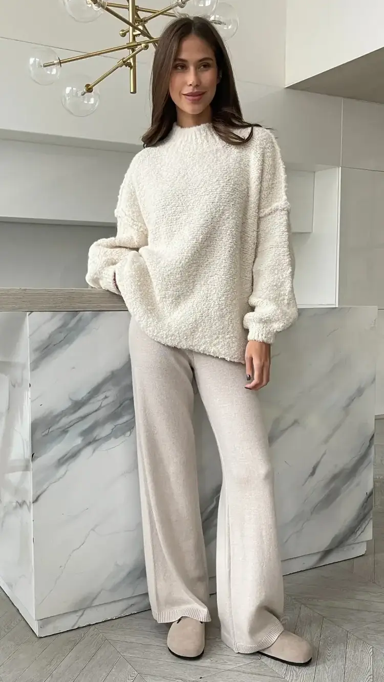 Charli London Jessica Sweater Off White 4352-B6007