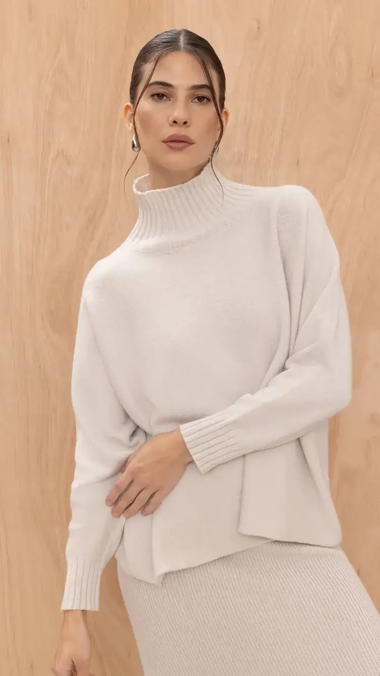 Charli London Adina Sweater Ivory 4350-IT2775