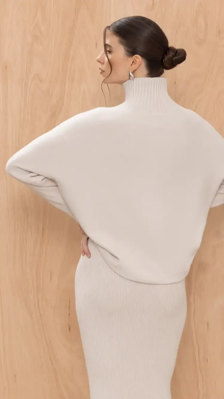 Charli London Adina Sweater Ivory 4350-IT2775