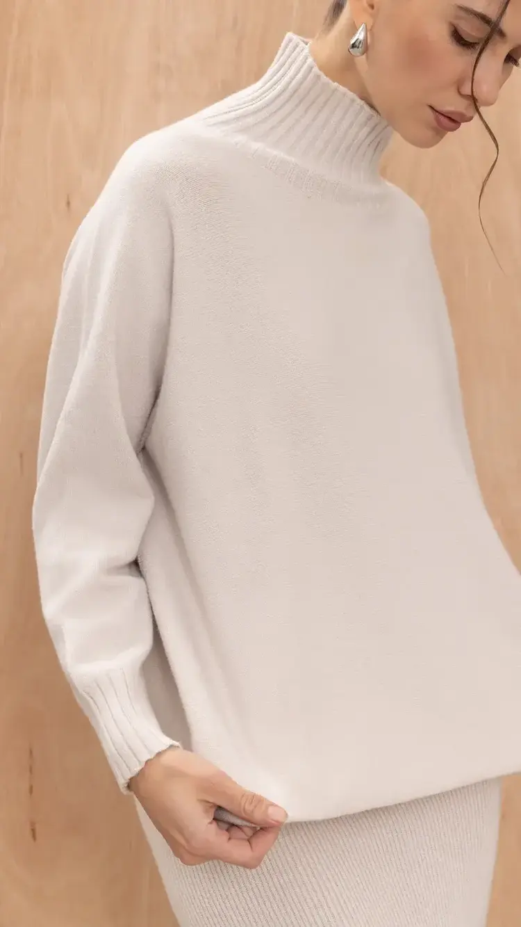 Charli London Adina Sweater Ivory 4350-IT2775