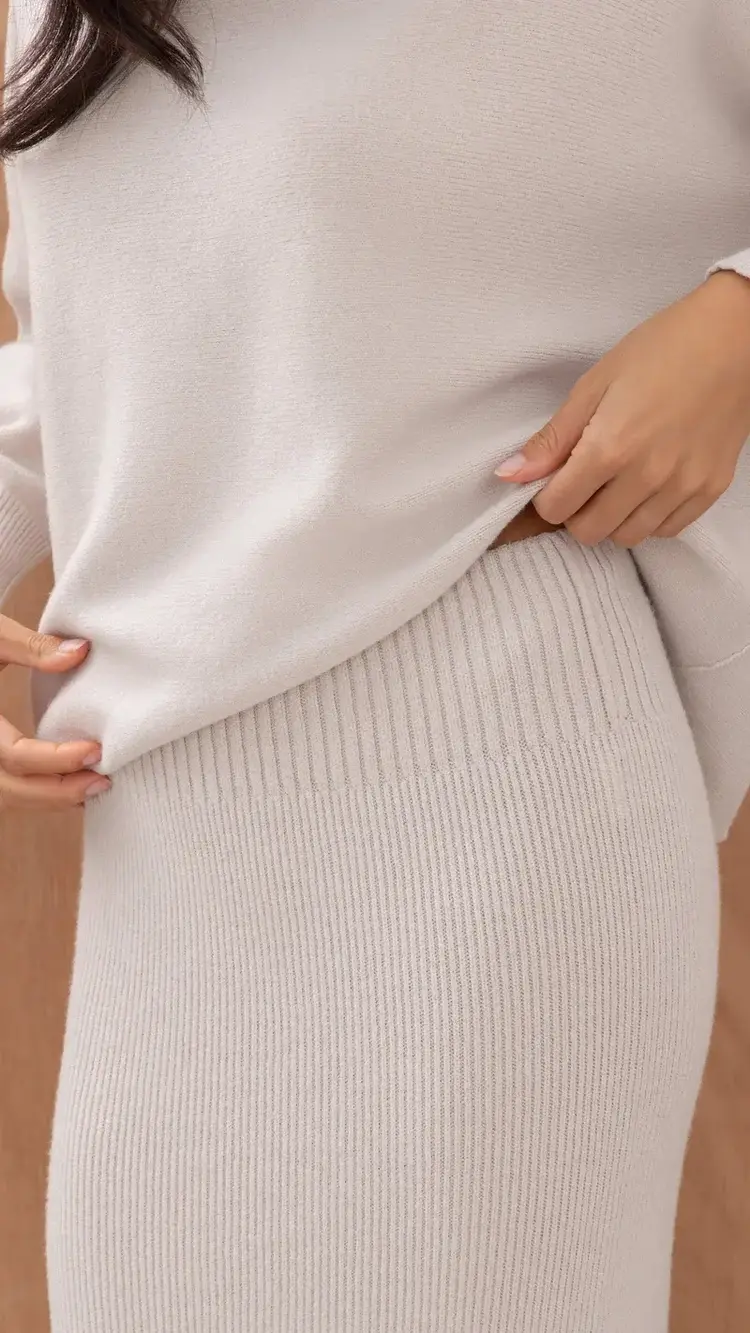 Charli London Adina Sweater Ivory 4350-IT2775