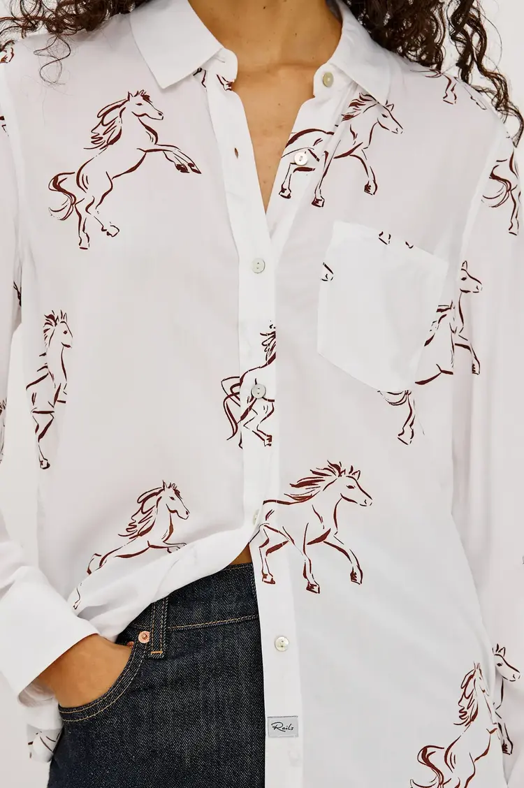 Rails Kathryn Shirt Brown Stallion