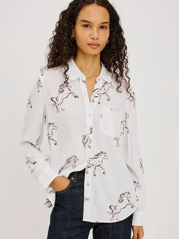 Rails Kathryn Shirt Brown Stallion