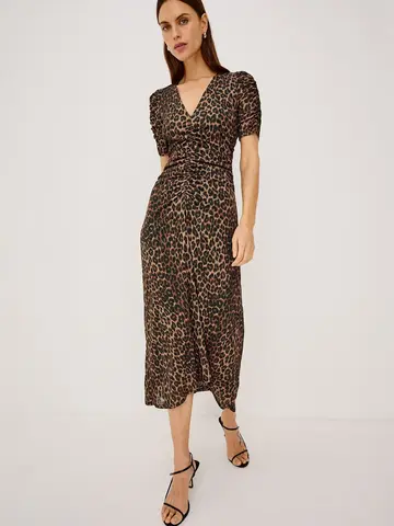 Rails Beacon Dress Brown Nala