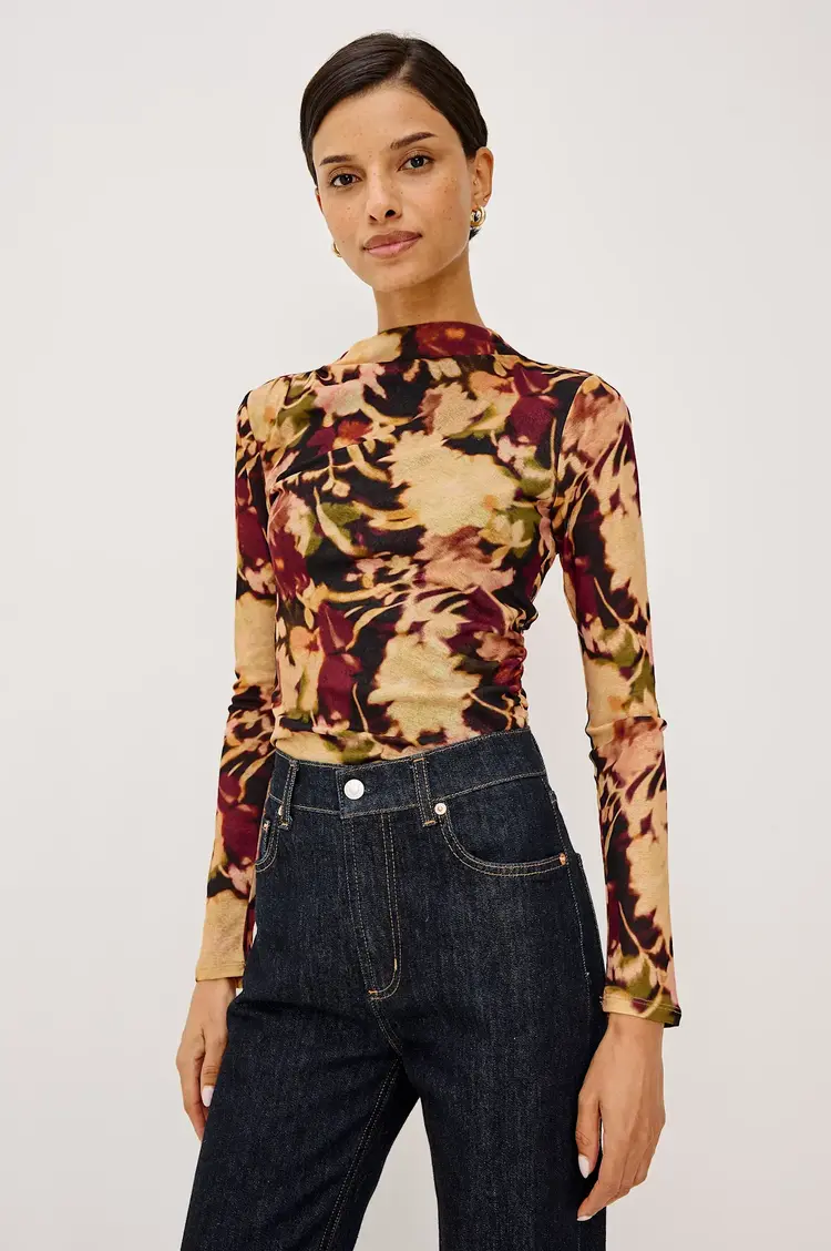 Rails Joelle Top Dark Flora