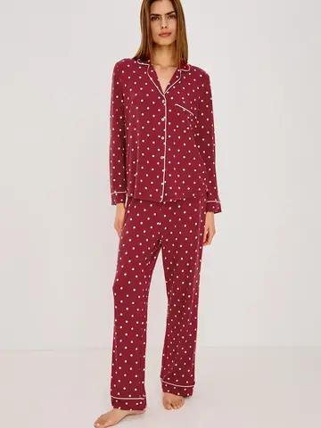 Rails Varra Pajama Set Cardinal Polka