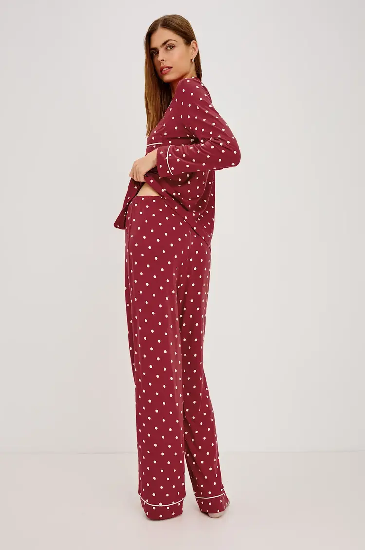 Rails Varra Pajama Set Cardinal Polka