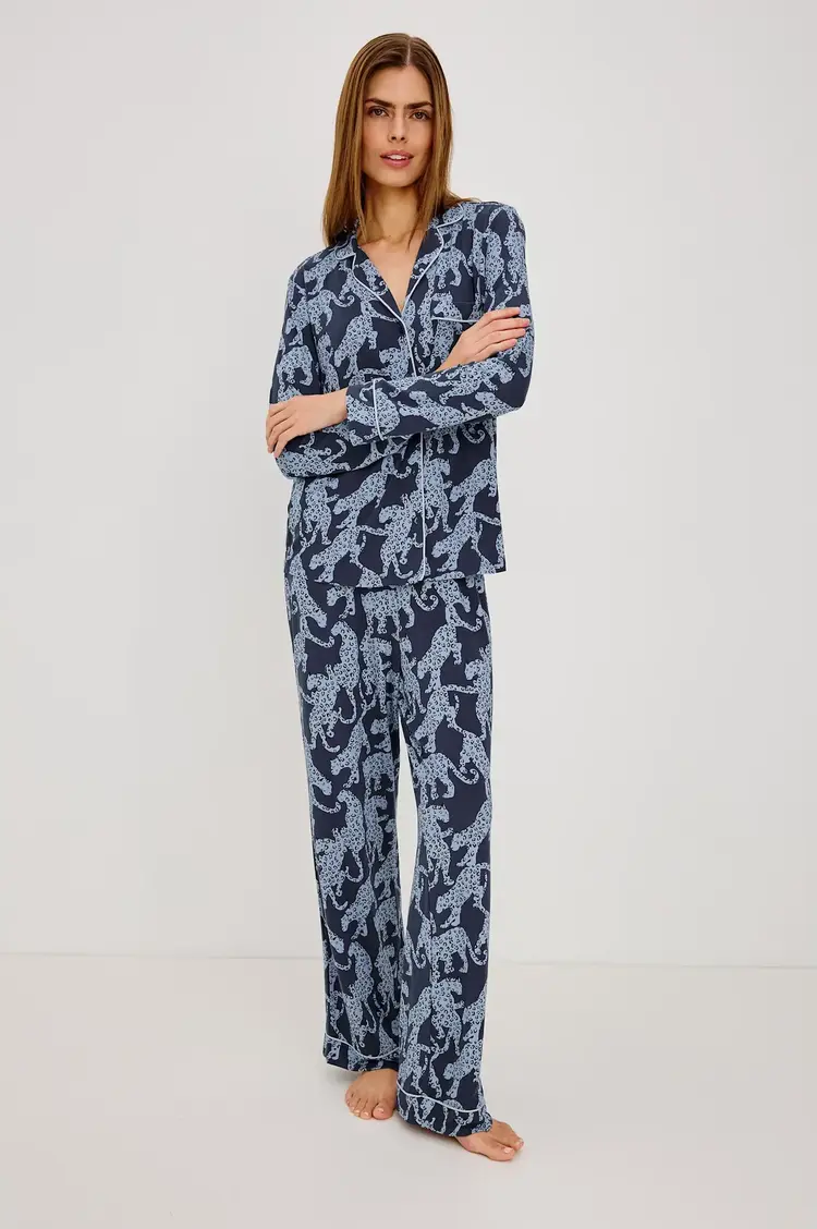 Rails Varra Pajama Set Midnight Jaguar