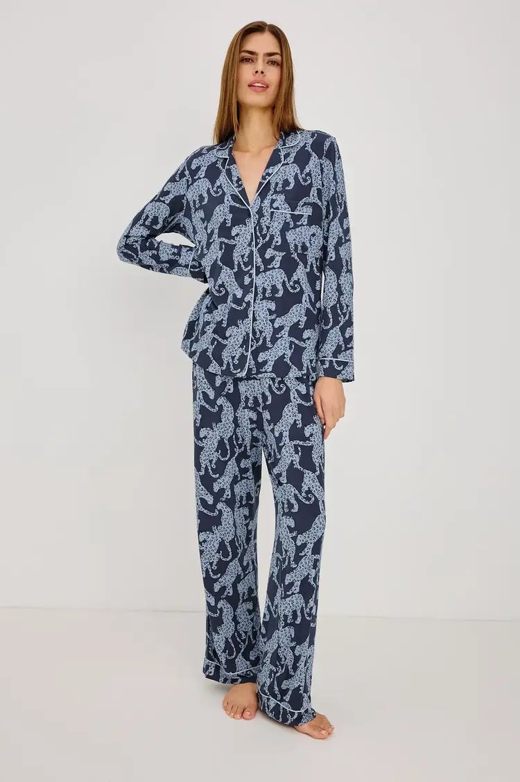 Rails Varra Pajama Set Midnight Jaguar