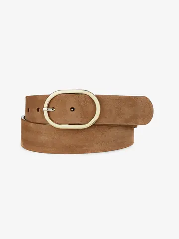 Brave Leather Medora Belt Fawn Canada - Gold