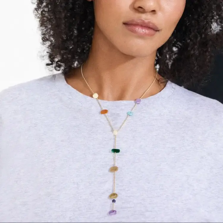 Pilgrim Jewellery NARI Y-Necklace Gold Plated