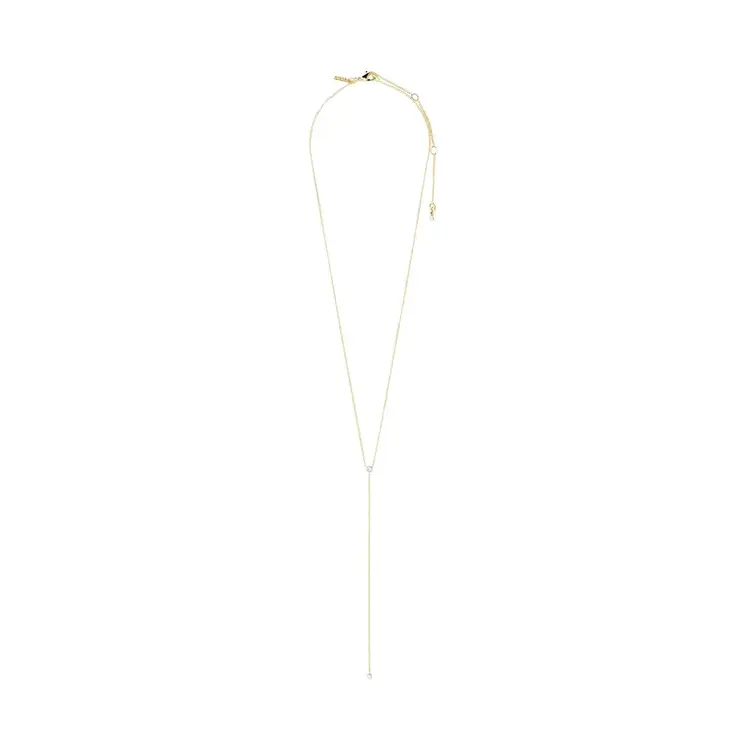 Pilgrim Jewellery LUMI Y-Necklace Gold Plated
