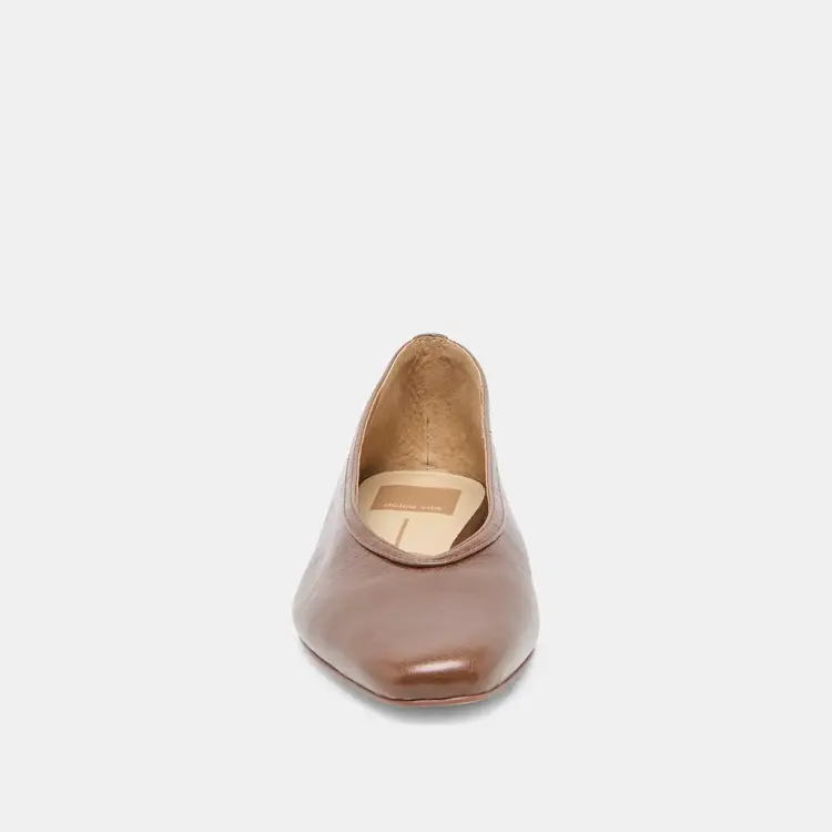 Dolce Vita Caret Flat Russet Leather