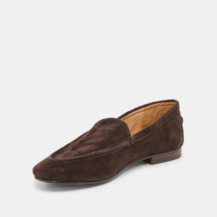 Dolce Vita Mattie Loafer Dark Brown Suede