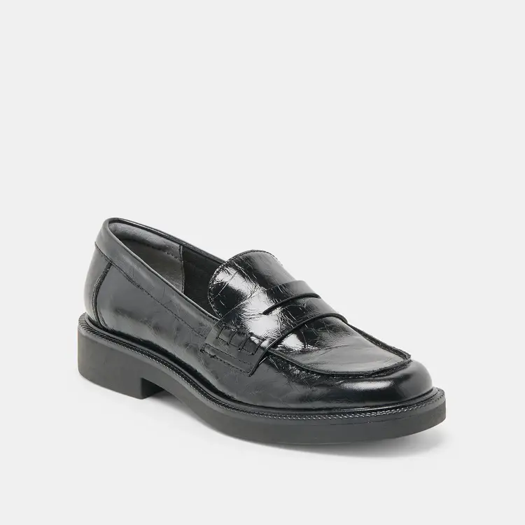 Dolce Vita Tiggy Loafer Midnight Crinkle Patent