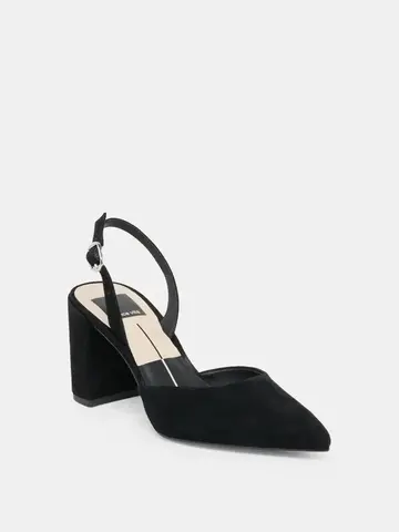Dolce Vita Carelh Heel Onyx Suede