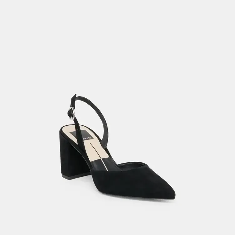 Dolce Vita Carelh Heel Onyx Suede