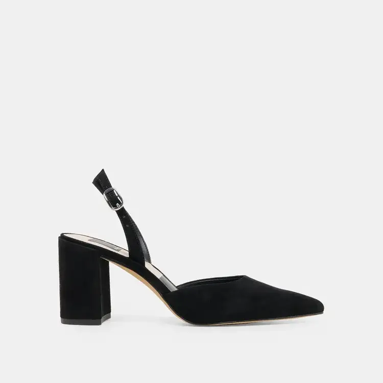 Dolce Vita Carelh Heel Onyx Suede