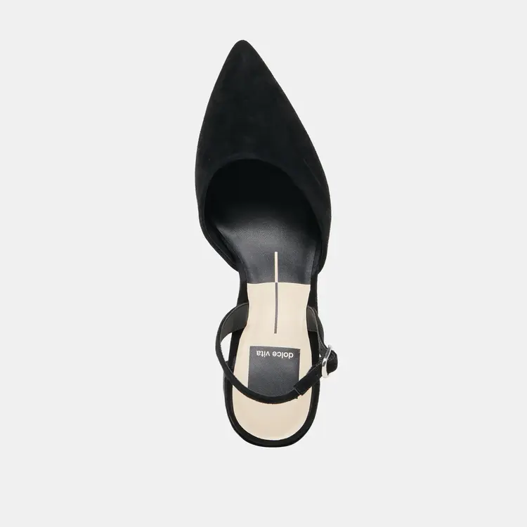 Dolce Vita Carelh Heel Onyx Suede