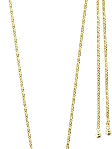 Pilgrim Jewellery NOW Necklace Gold Plated/Red