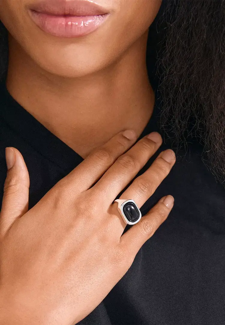 Pilgrim Jewellery NOW Ring Silver Plated