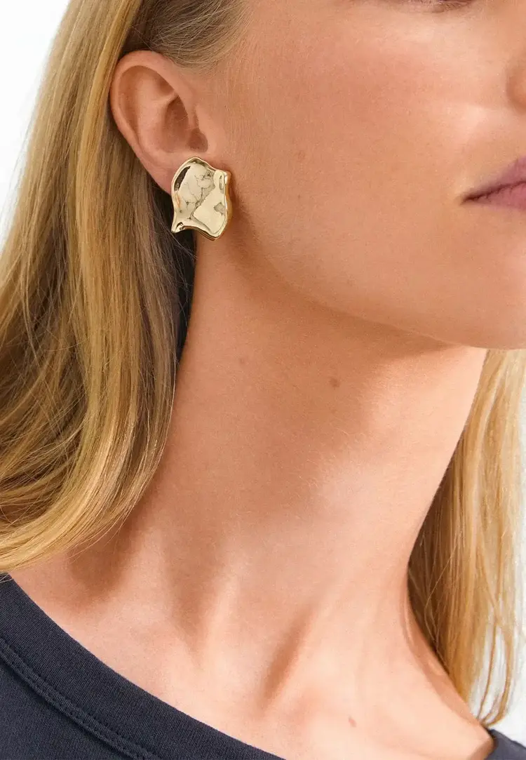 Pilgrim Jewellery ELYS Earrings Gold Plated