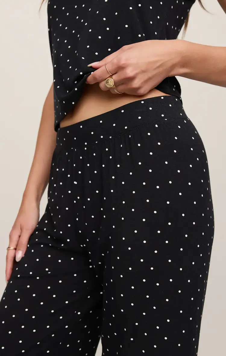 ZSupply Luxe Dot Pant Black