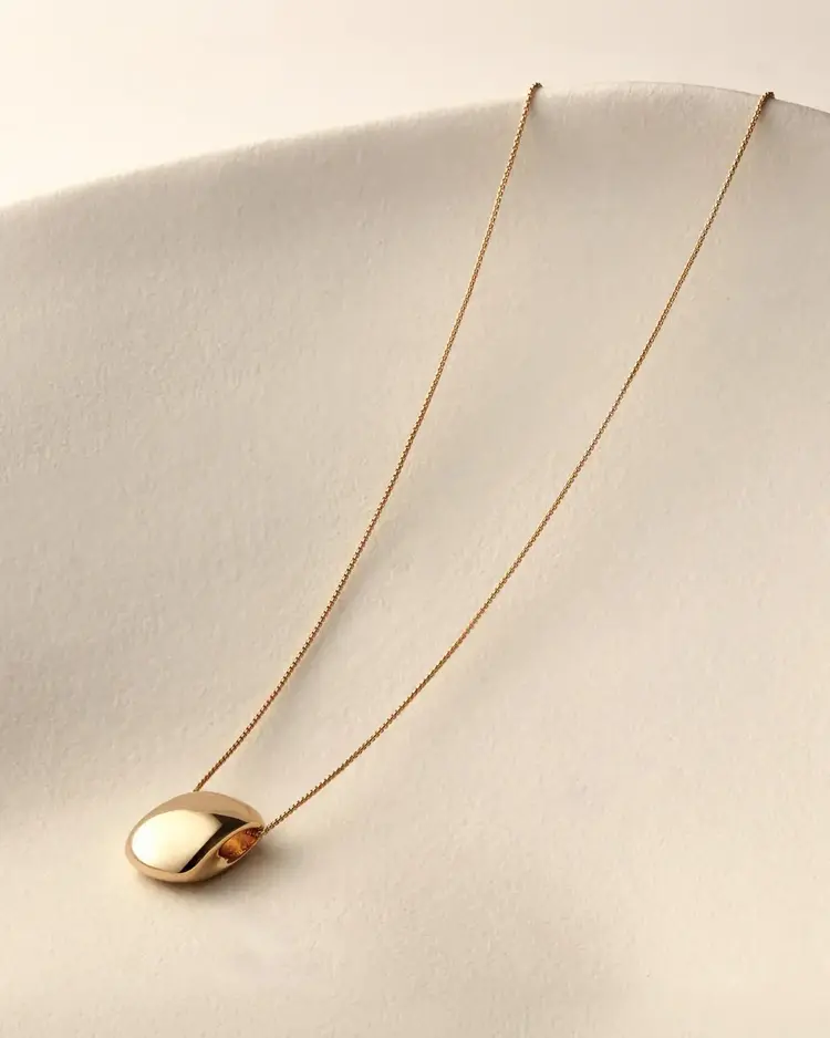 Jenny Bird Leon Pendant Necklace Gold