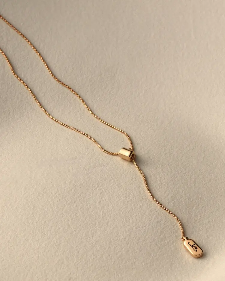 Jenny Bird Leon Pendant Necklace Gold
