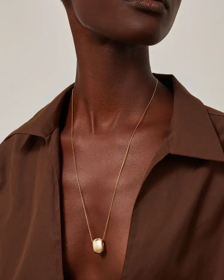 Jenny Bird Leon Pendant Necklace Gold