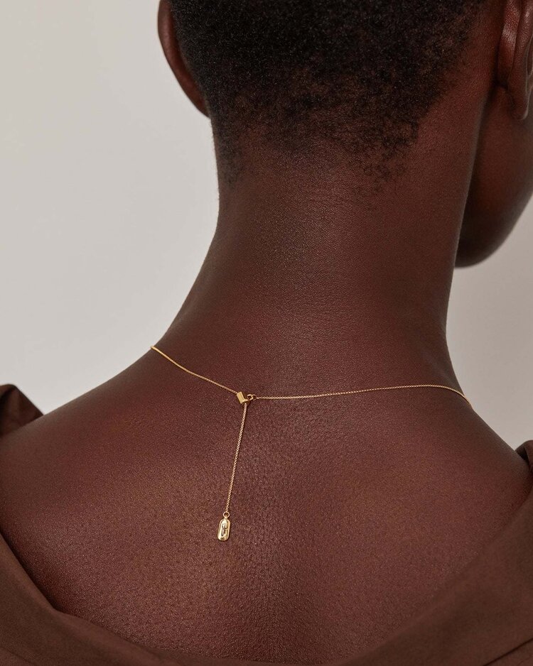 Jenny Bird Leon Pendant Necklace Gold