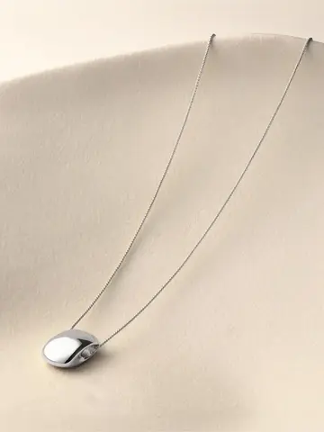 Jenny Bird Leon Pendant Necklace Silver