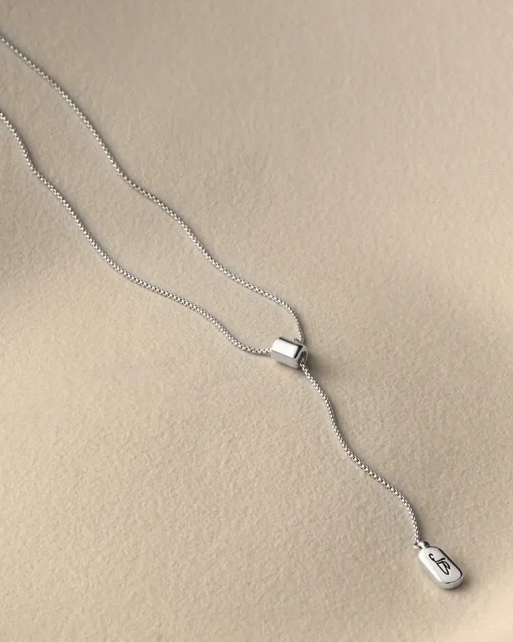 Jenny Bird Leon Pendant Necklace Silver