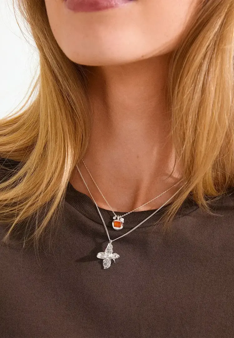 Pilgrim Jewellery TRACE Necklaces 2-in-1 Set Silver Plated