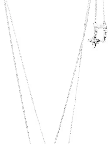 Pilgrim Jewellery TRACE Necklaces 2-in-1 Set Silver Plated