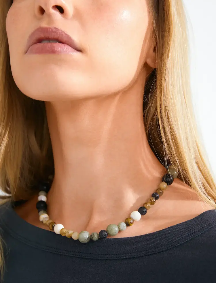 Pilgrim Jewellery ROOT Necklace Silver Plated